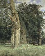 old elms in prater Ferdinand Georg Waldmuller